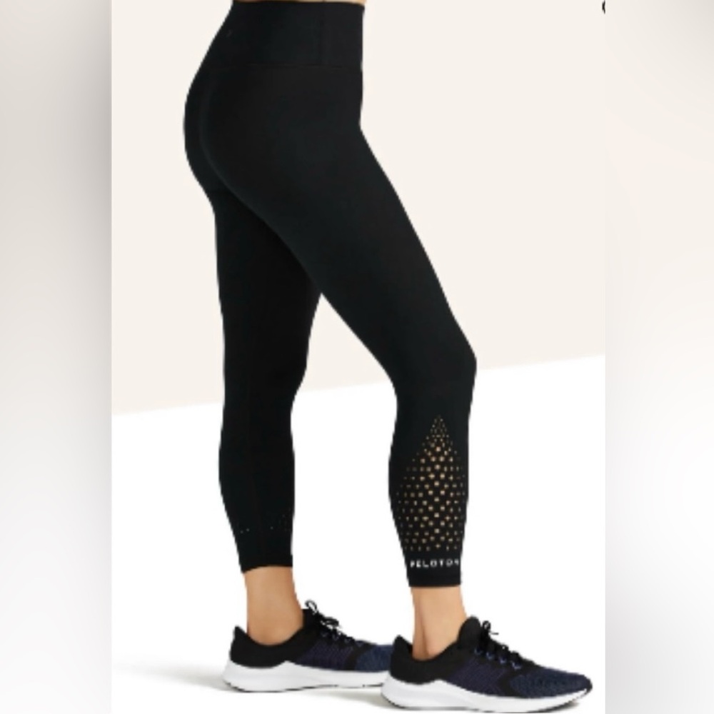 Peloton Legging Cadence Laser Dot Black Women’s Size S - Picture 4 of 10